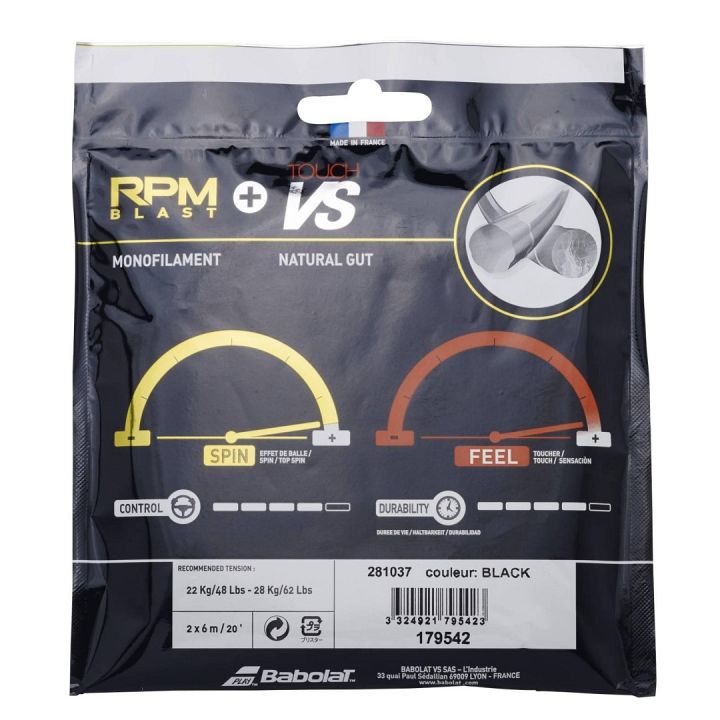 Babolat RPM Blast 1.25 / Touch VS 1.30 Hybrid
